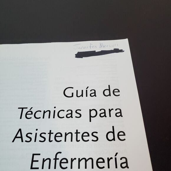 Guia de Technicas para Asistentes de Enfermeria (Spanish Edition) 2nd Edition - Picture 6 of 12